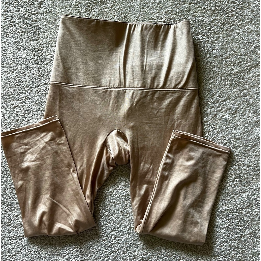 Ganz Shapewear Capri Sz L Nancy Ganz Body High Waist Tummy Control